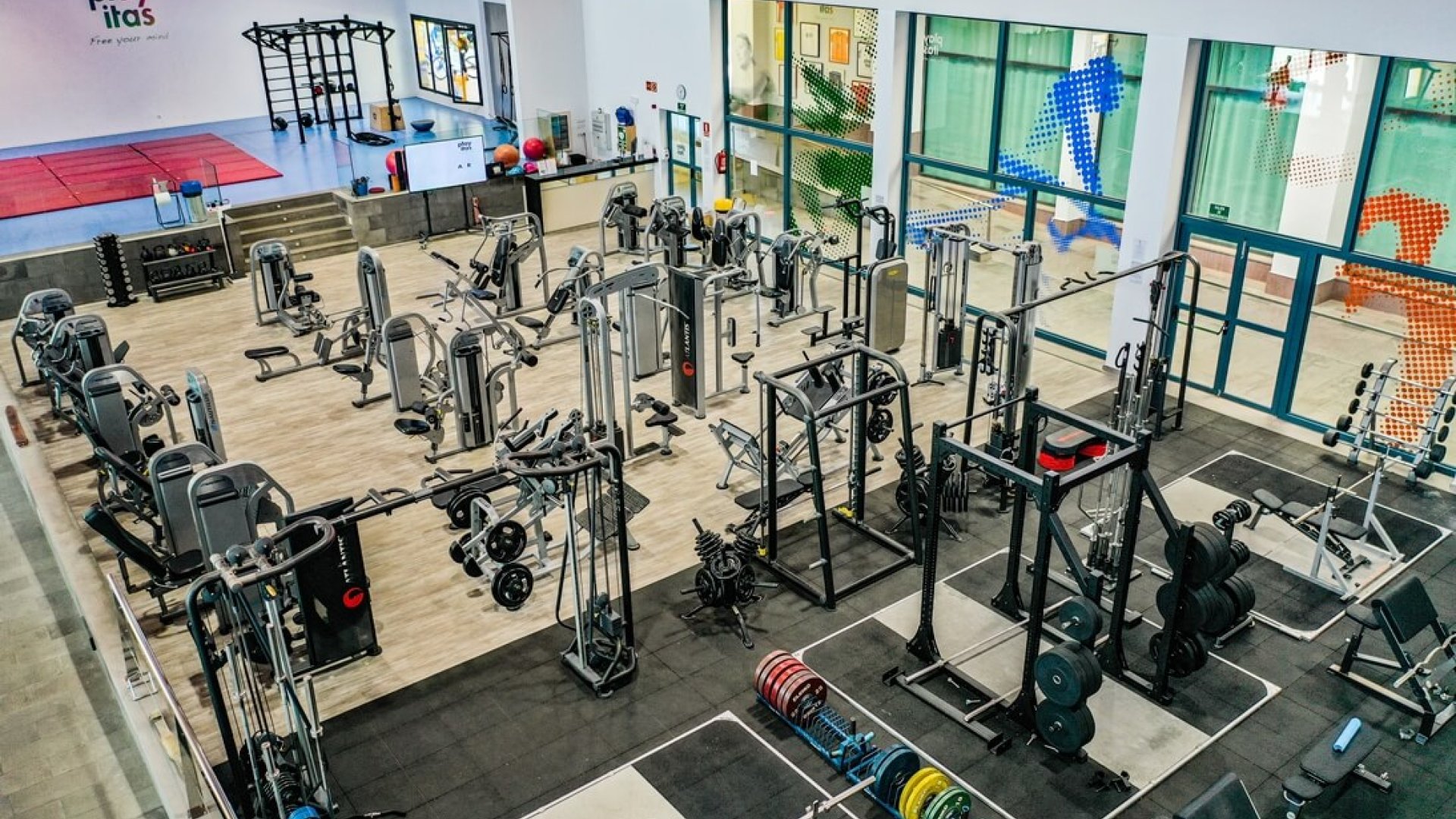 the gym